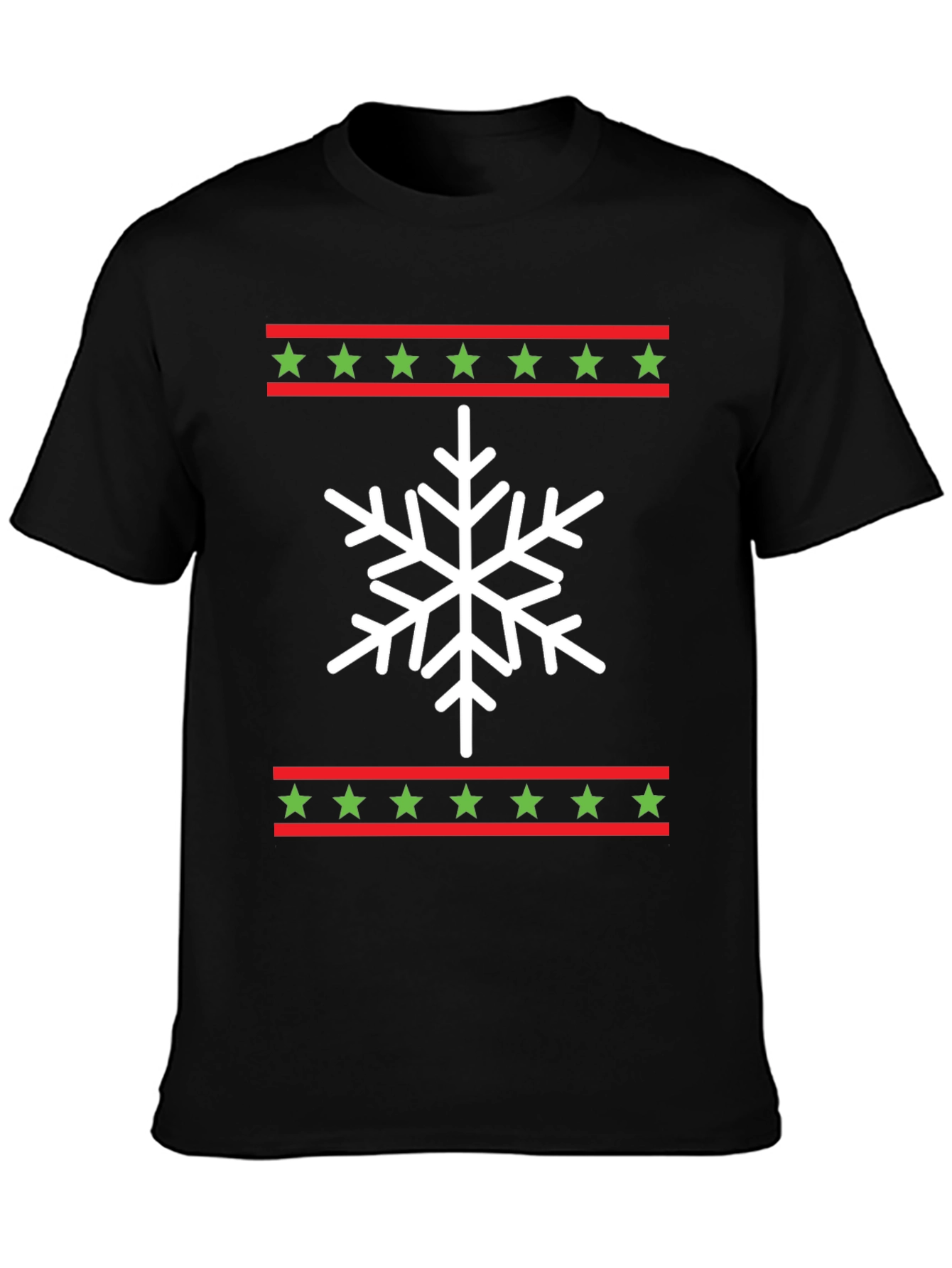 Festive Snowflake Graphic Tee