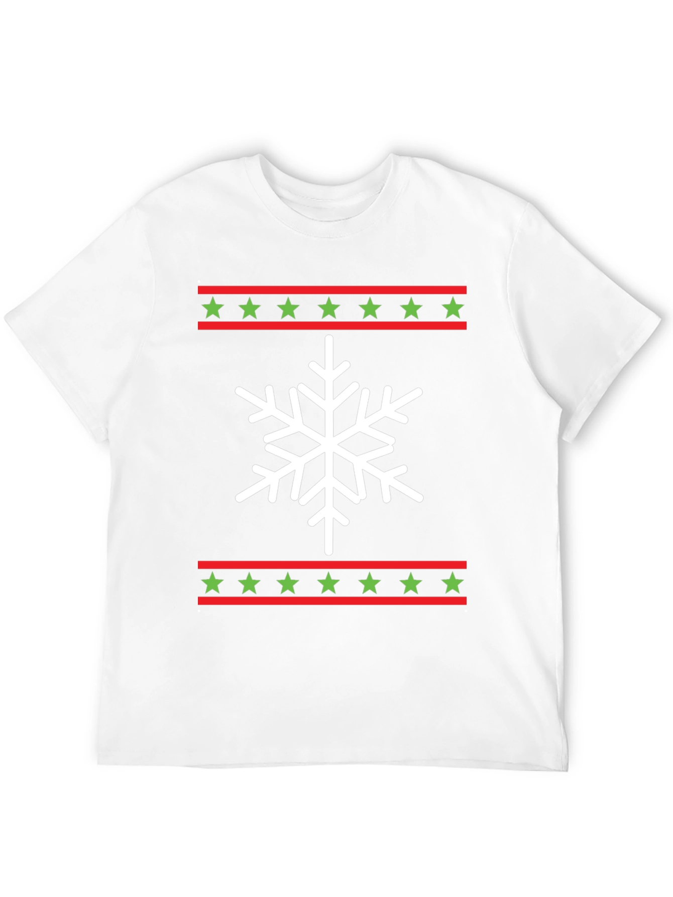 Festive Snowflake Graphic Tee