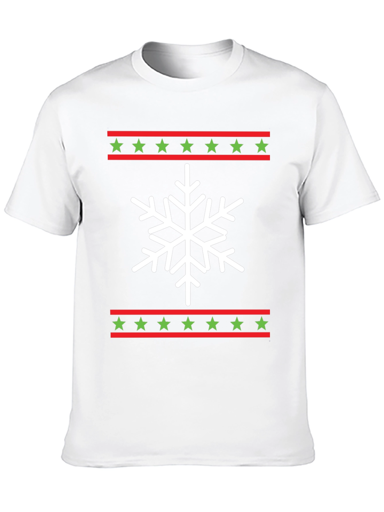 Festive Snowflake Graphic Tee