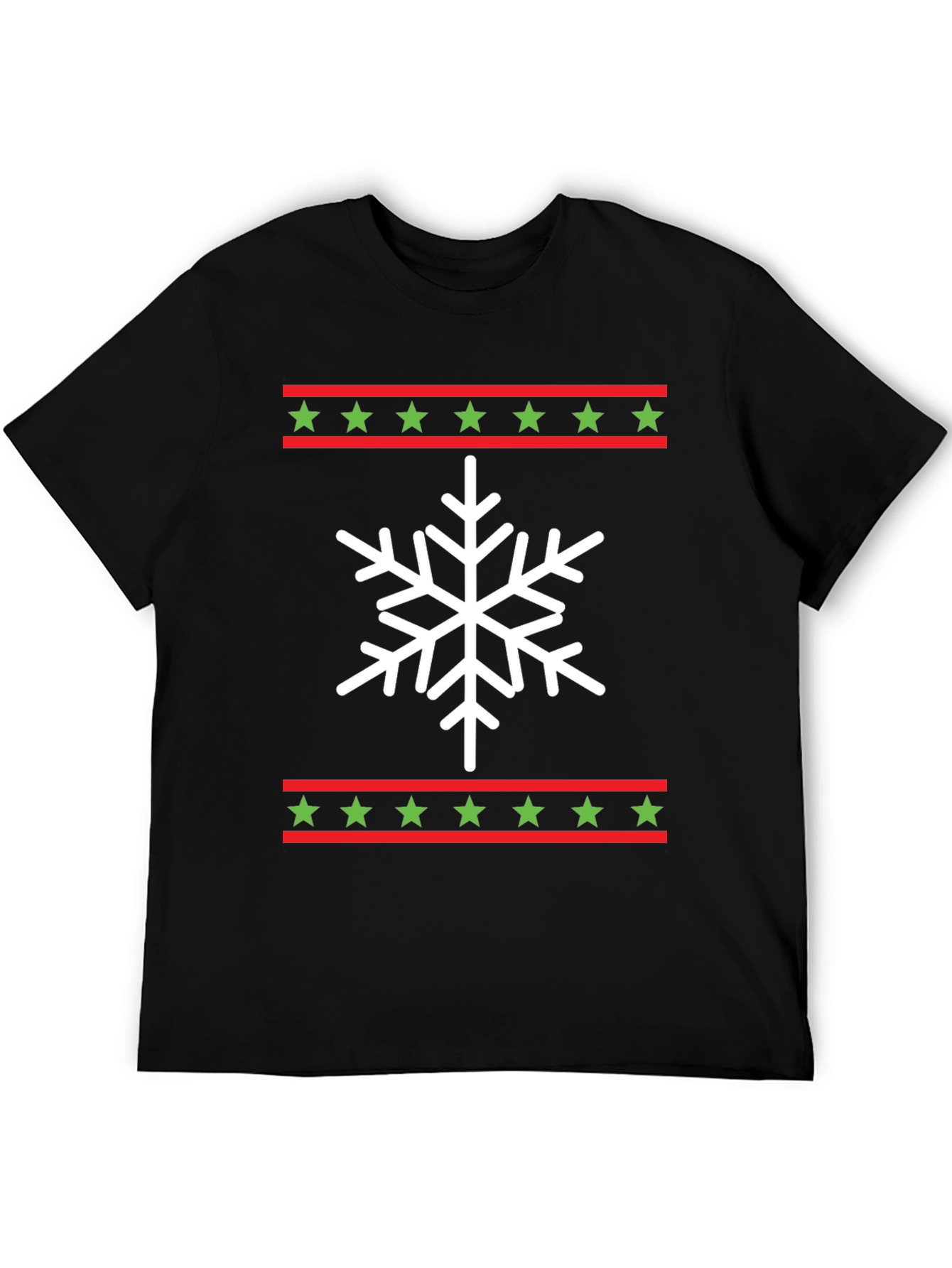 Festive Snowflake Graphic Tee