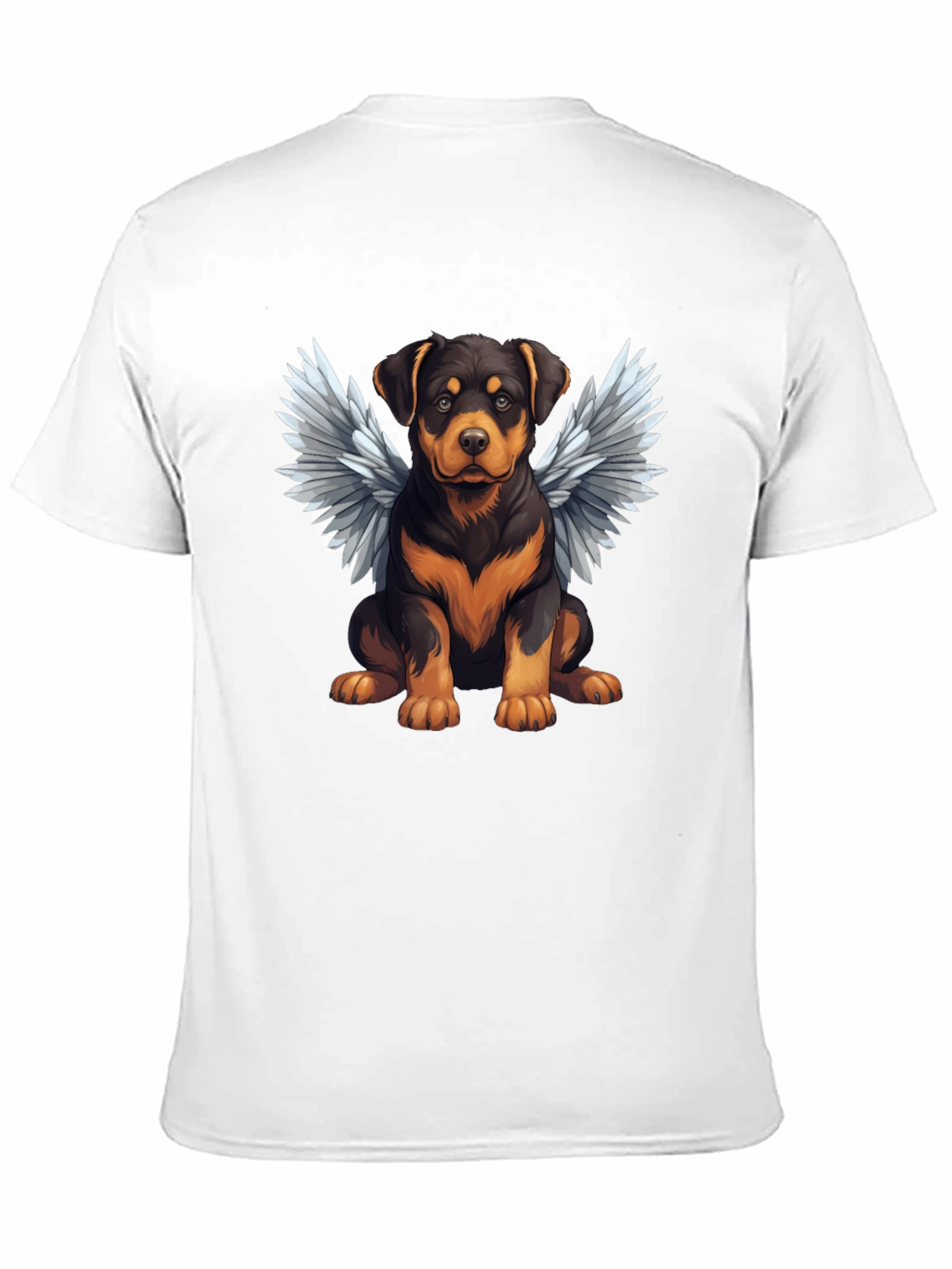 Angel Rottweiler Pet T-Shirt