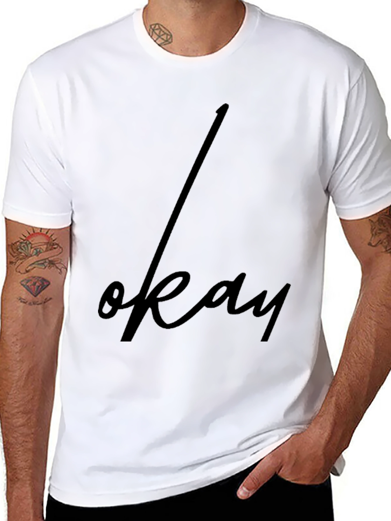 Okay Graphic T-Shirt - Casual Comfort