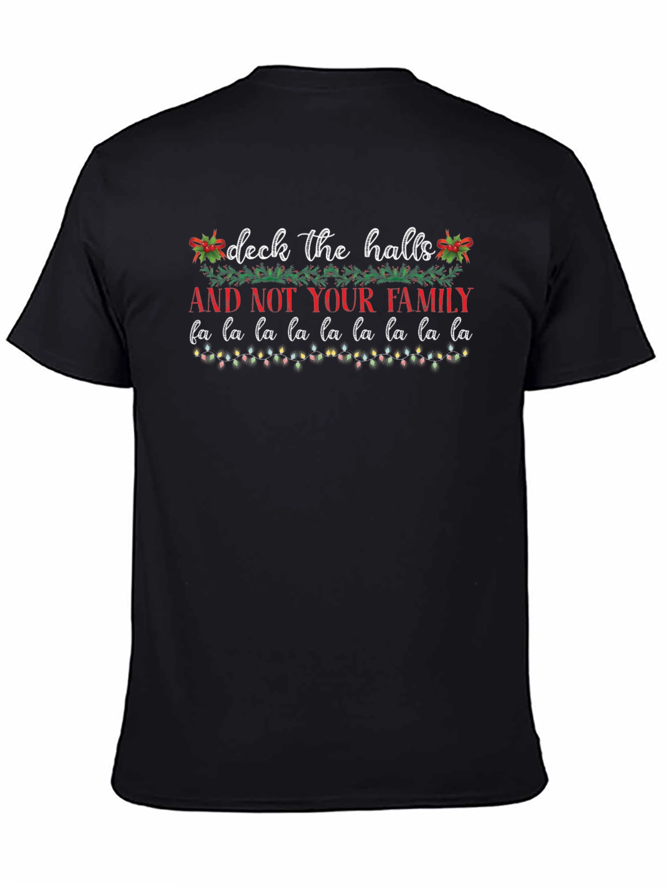 Deck the Halls Funny Christmas T-Shirt