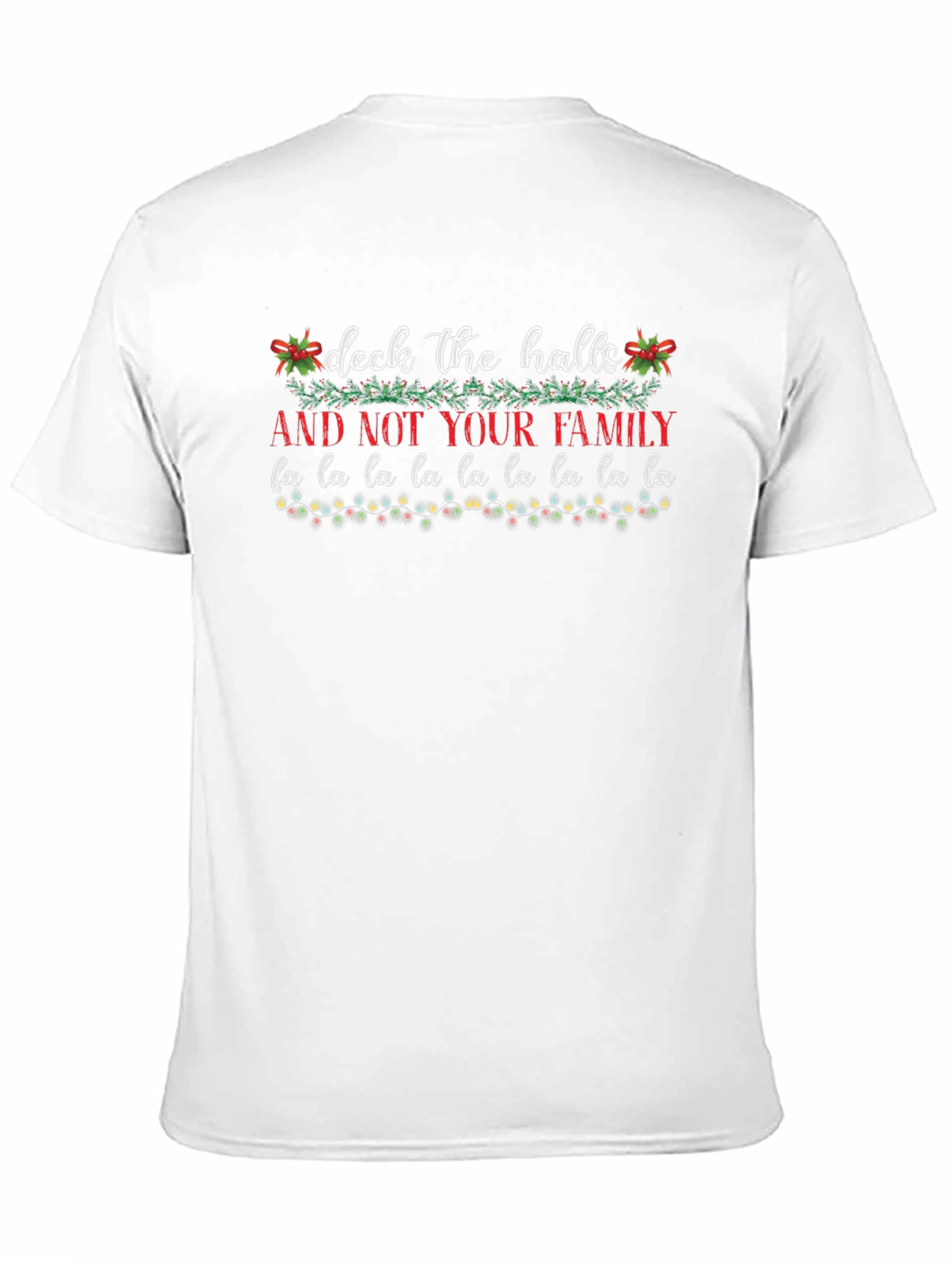 Deck the Halls Funny Christmas T-Shirt