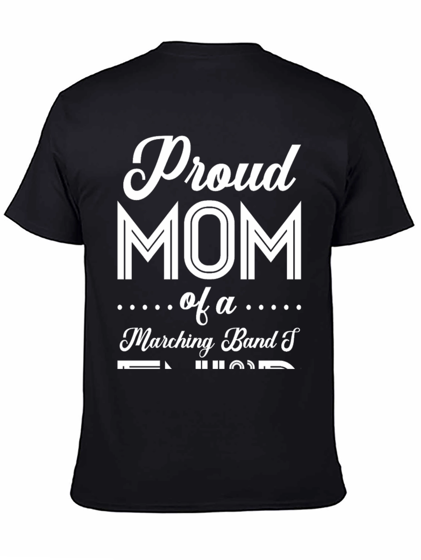 Proud Mom of a Marching Band T-Shirt