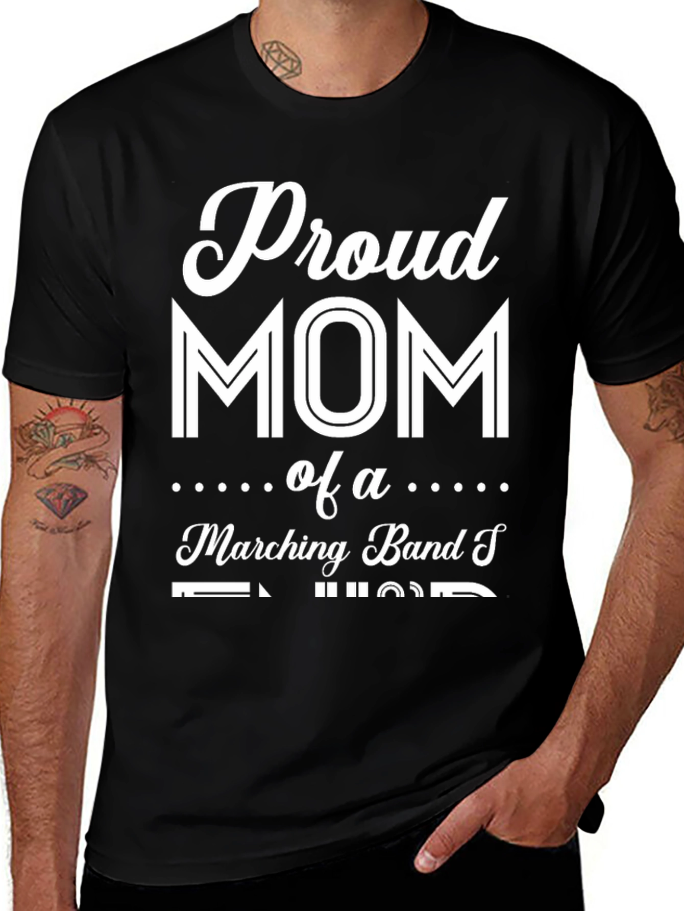 Proud Mom of a Marching Band T-Shirt