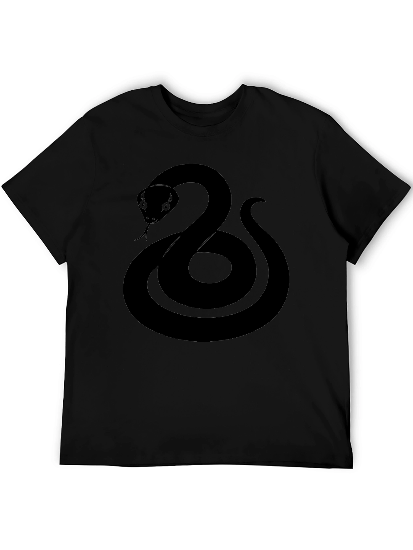 Black Snake Graphic T-Shirt