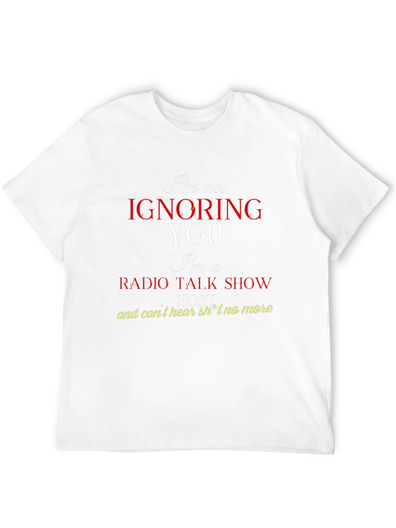 Radio Talk Show Host T-Shirt