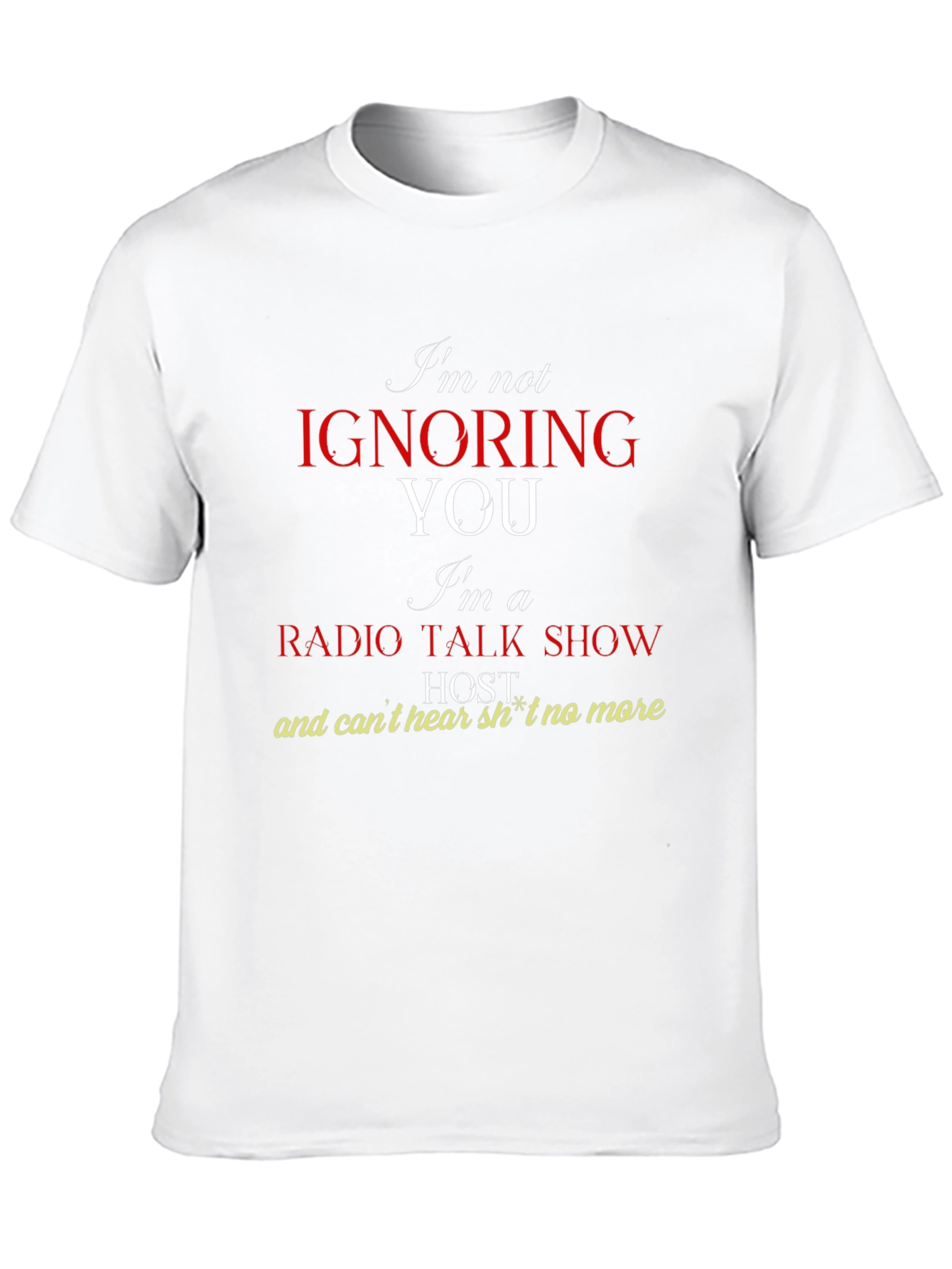 Radio Talk Show Host T-Shirt
