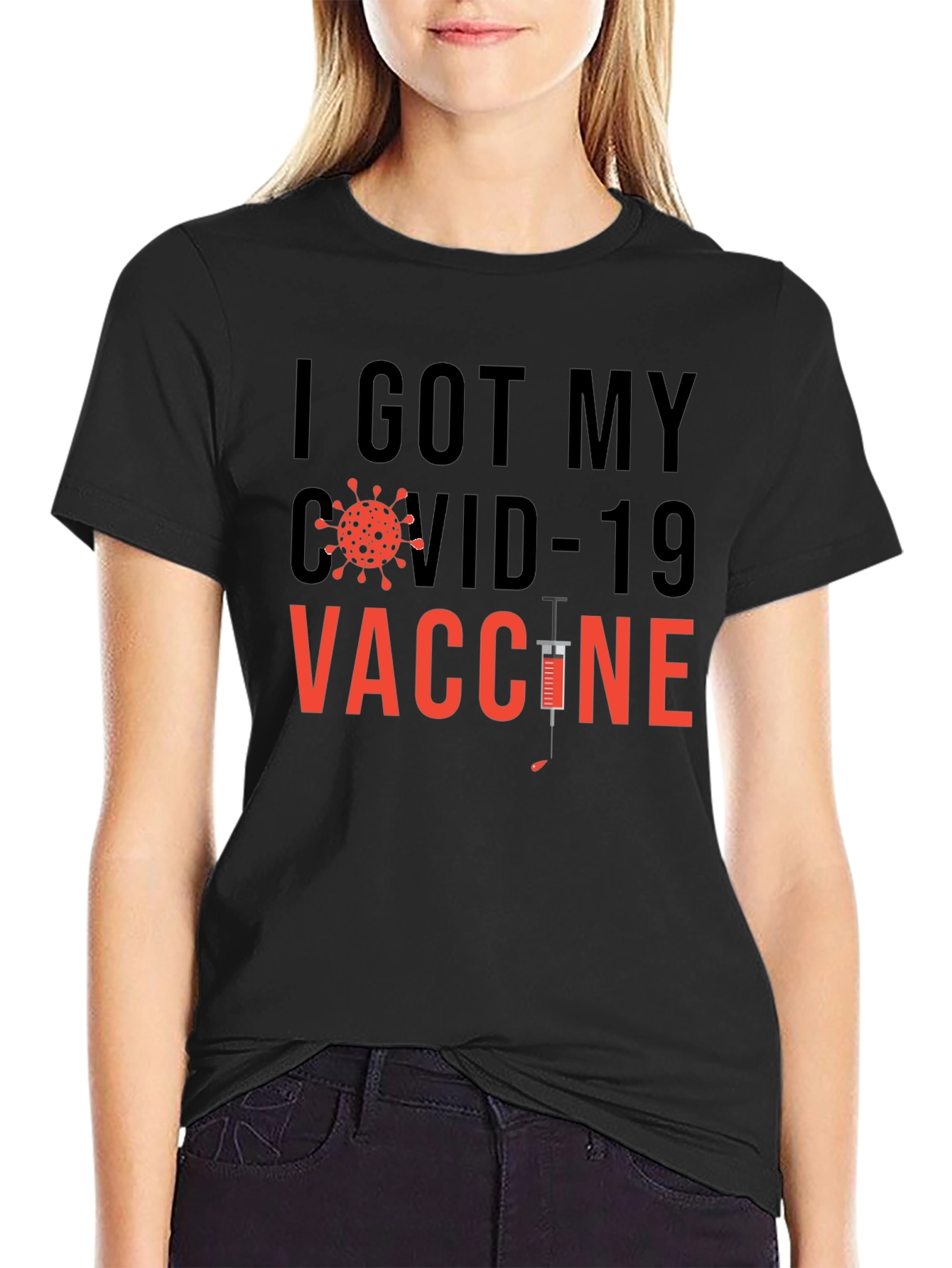 I Got My COVID-19 Vaccine Graphic T-Shirt