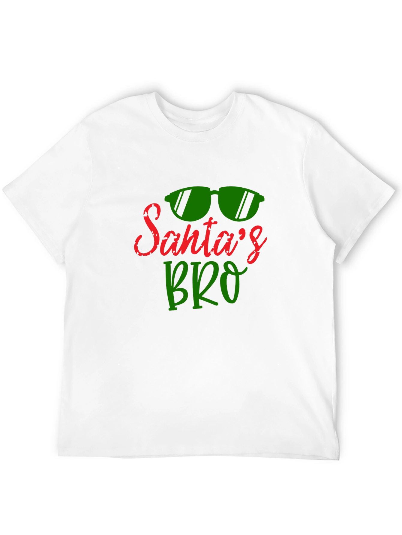 Santas Bro Graphic Tee - Holiday Cool
