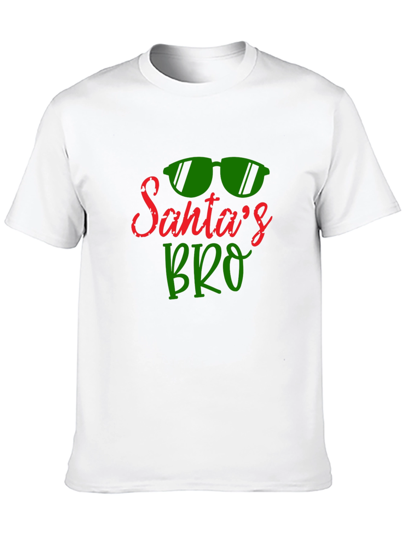 Santas Bro Graphic Tee - Holiday Cool