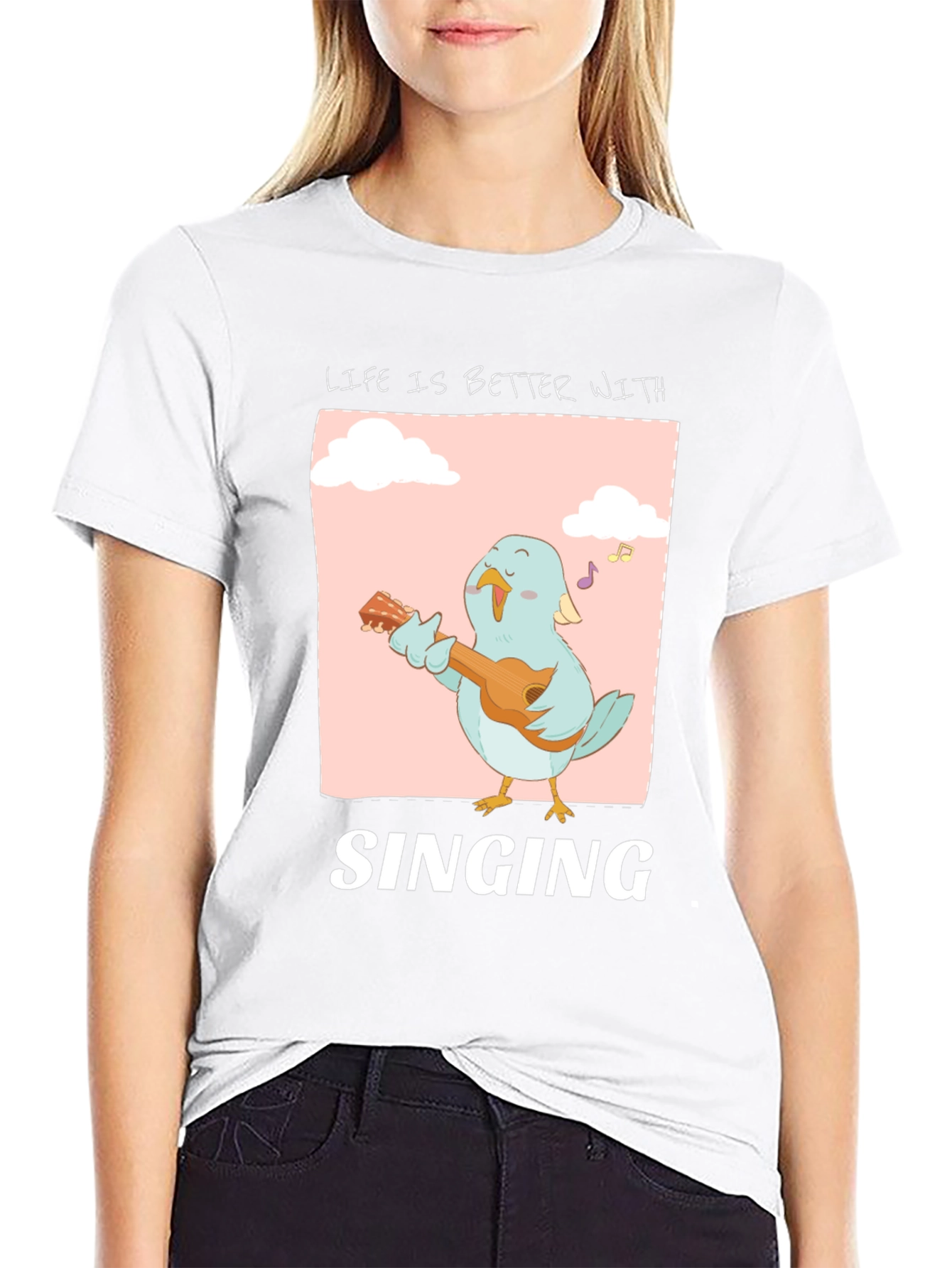 Life is Better With Singing T-Shirt