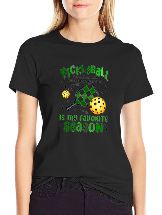 Pickleball Favorite Season T-Shirt