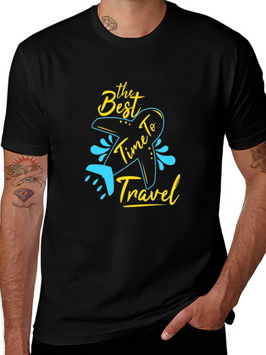 The Best Time To Travel Graphic Tee