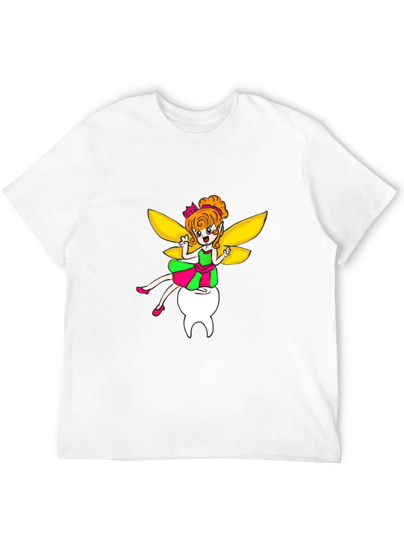 Tooth Fairy Graphic Tee - Unisex Black T-Shirt