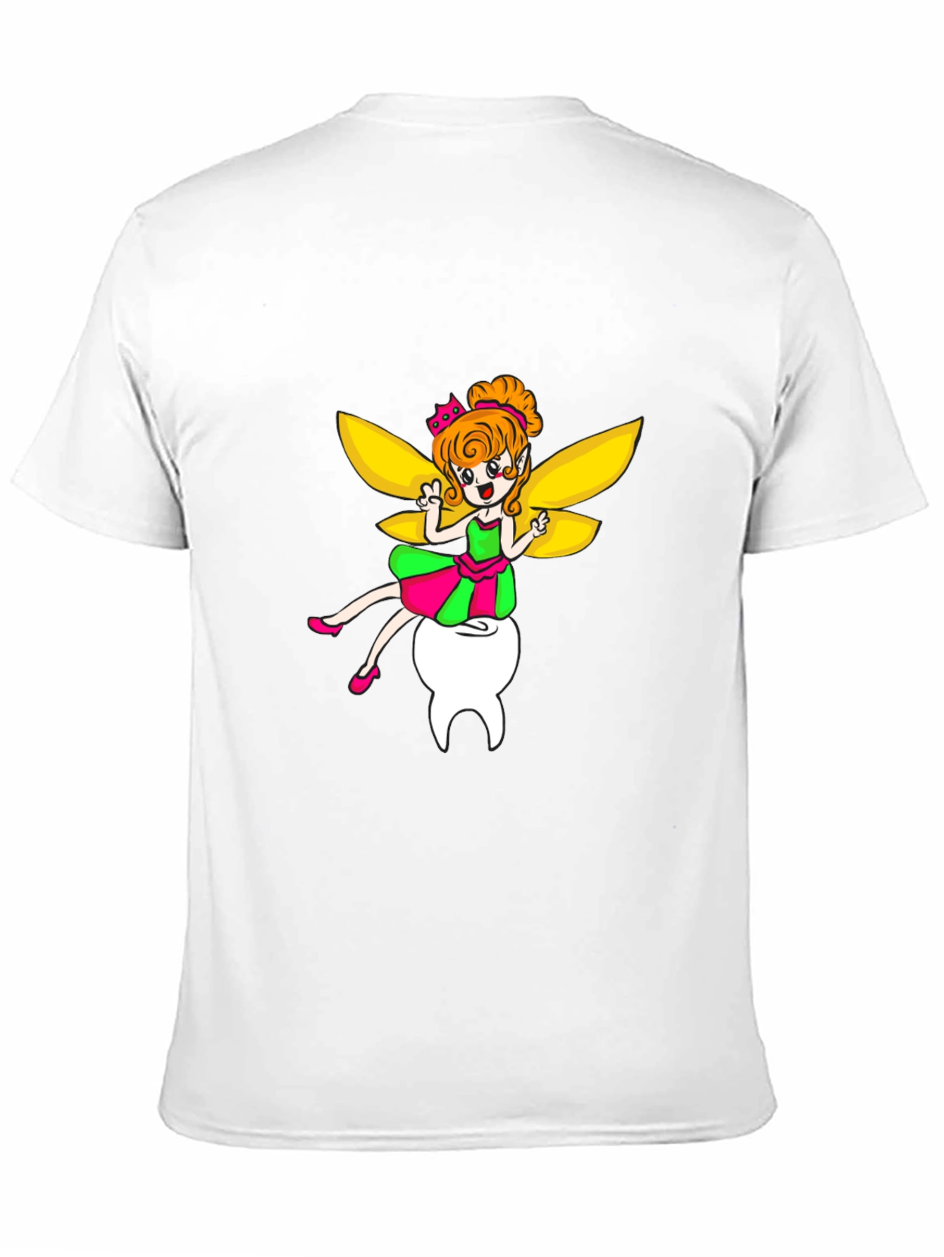 Tooth Fairy Graphic Tee - Unisex Black T-Shirt
