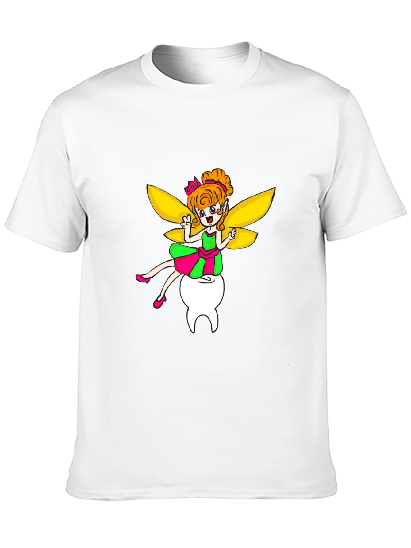 Tooth Fairy Graphic Tee - Unisex Black T-Shirt