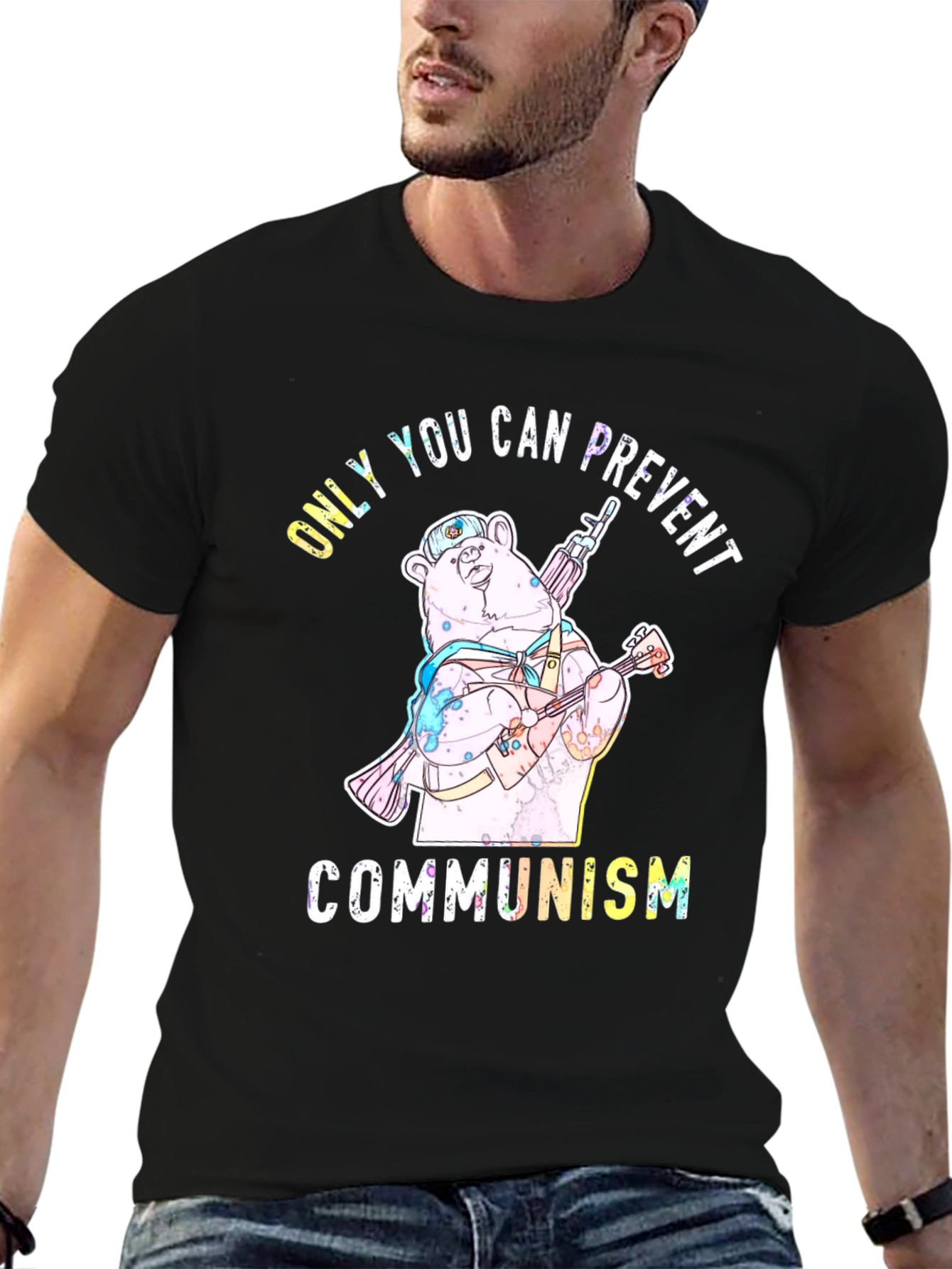 Prevent Communism Bear T-Shirt