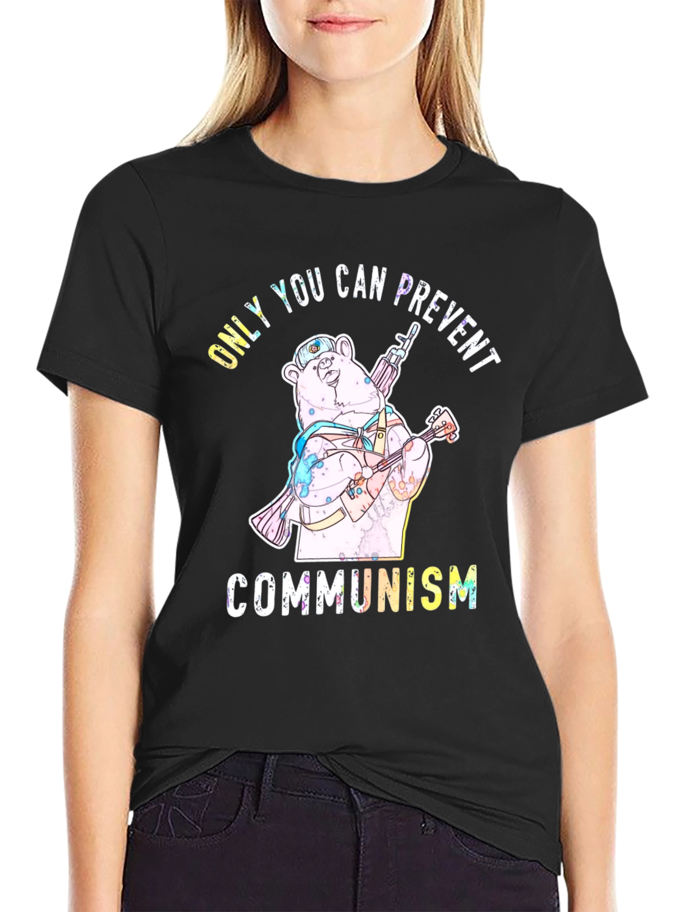 Prevent Communism Bear T-Shirt