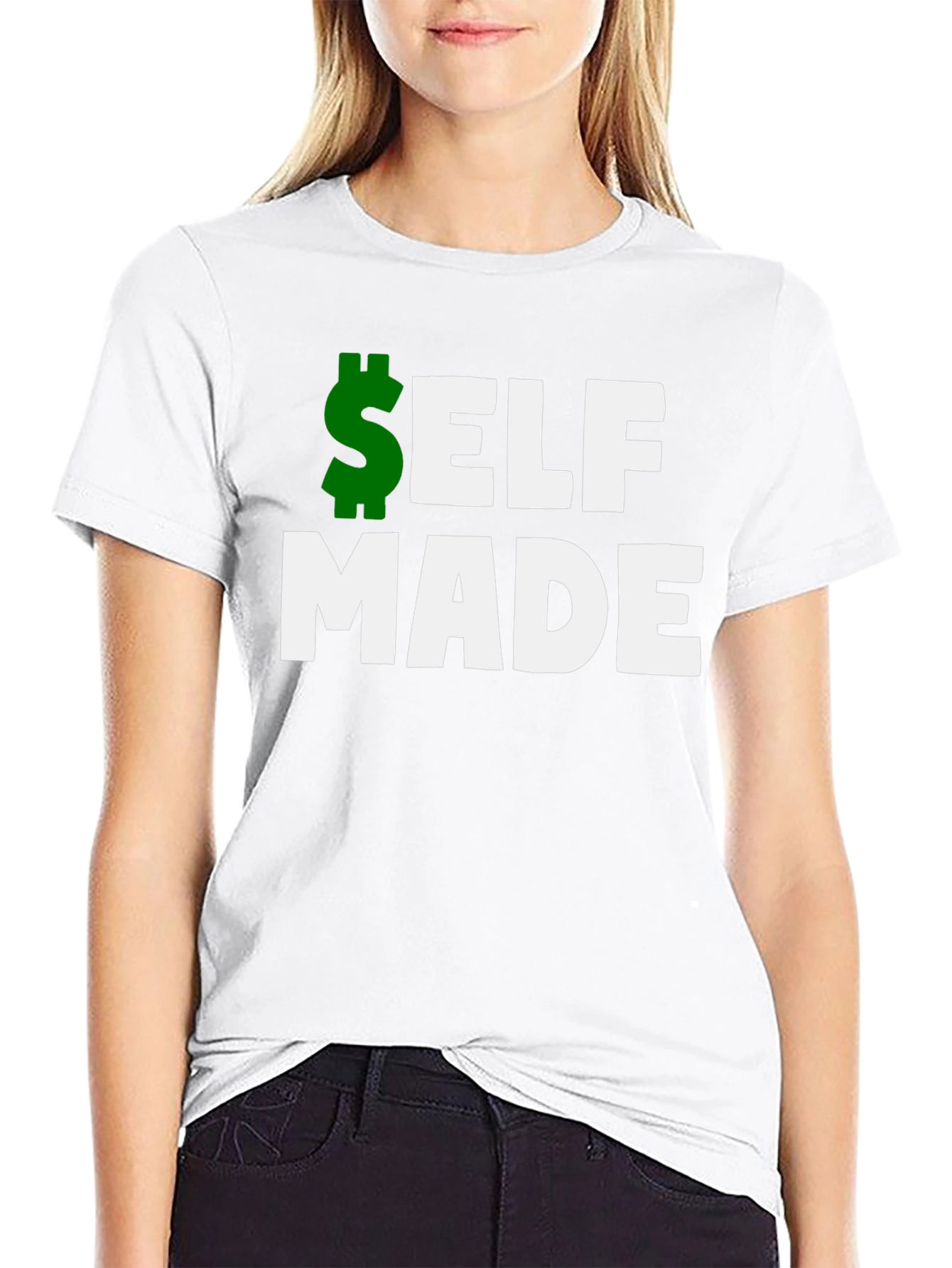 Self Made T-Shirt - Black Graphic Tee