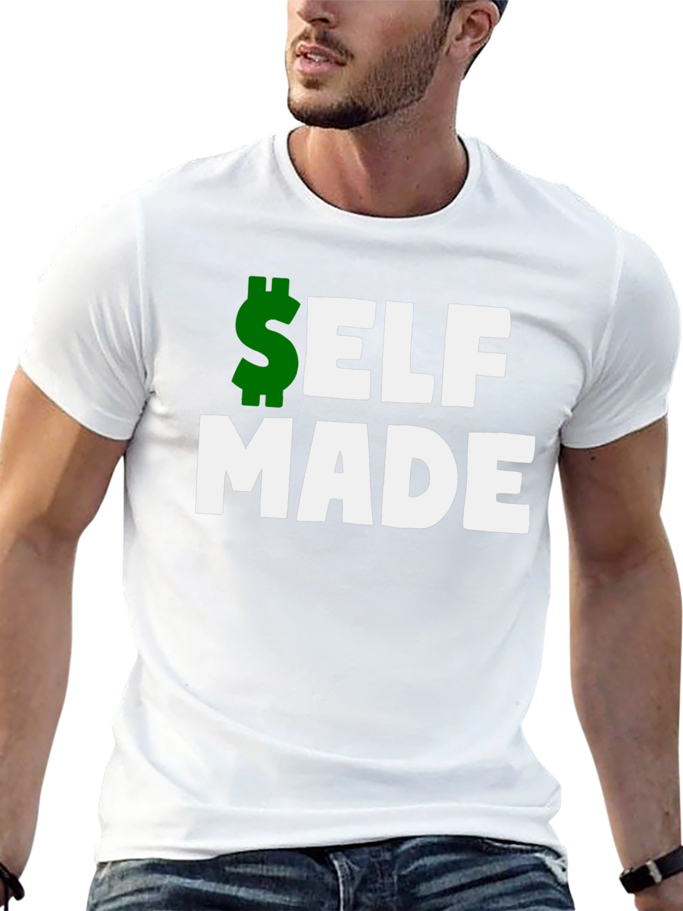 Self Made T-Shirt - Black Graphic Tee