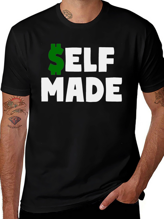 Self Made T-Shirt - Black Graphic Tee