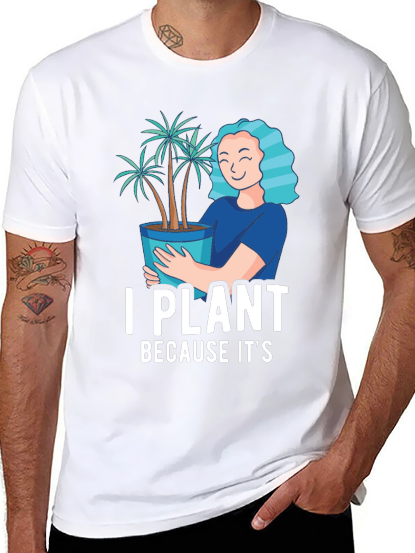 I Plant Because Its Therapeutic T-Shirt