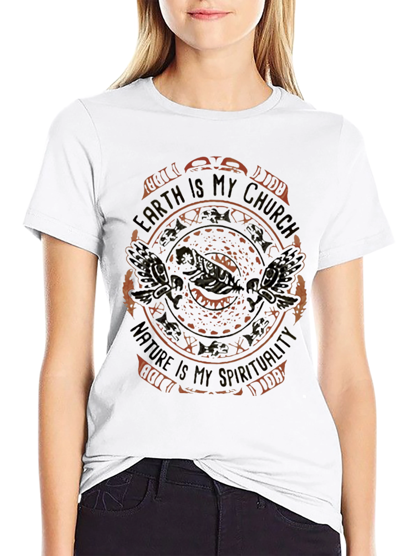Earth is My Church Graphic Tee - Nature Spirituality