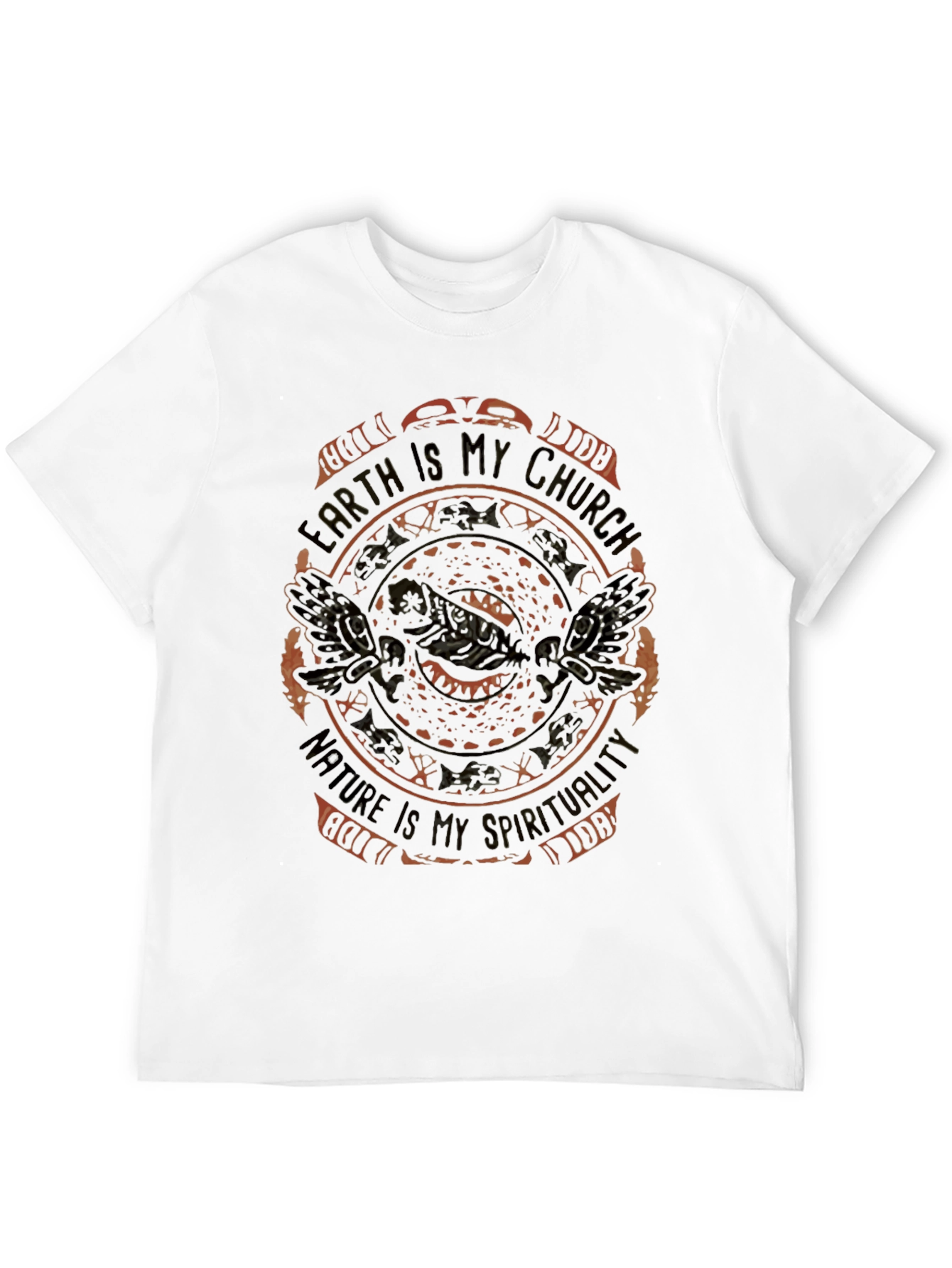 Earth is My Church Graphic Tee - Nature Spirituality