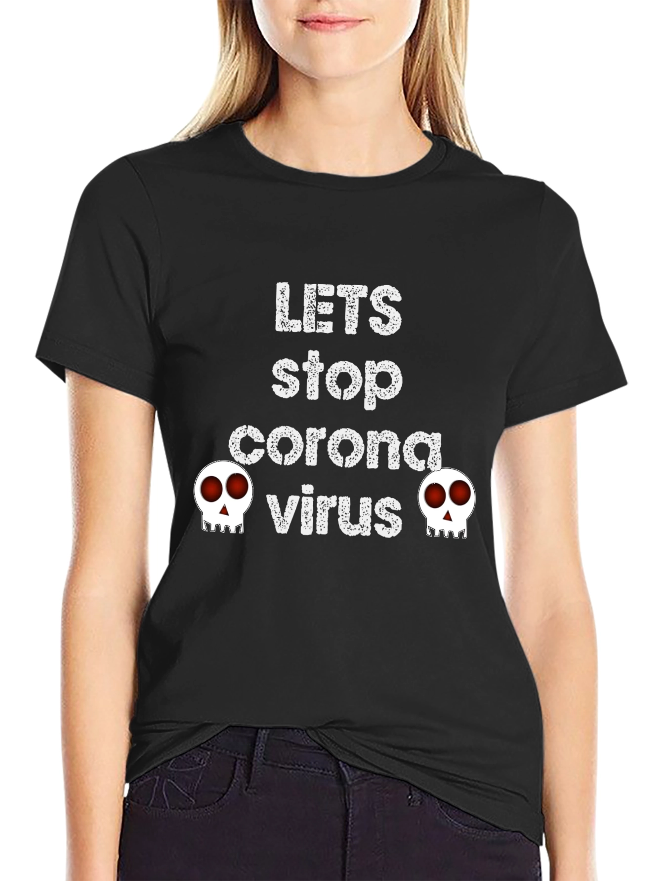 Stop Corona Virus Graphic Tee
