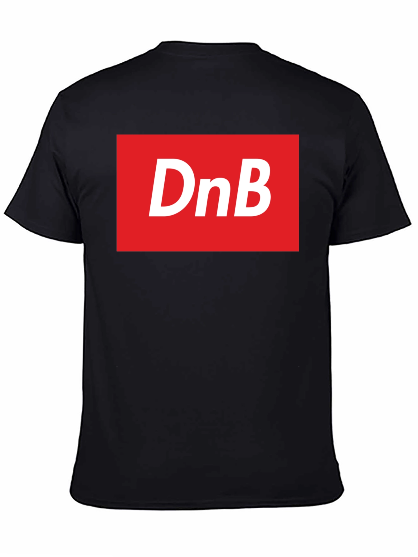 DnB Logo Black T-Shirt - Music Fan Apparel