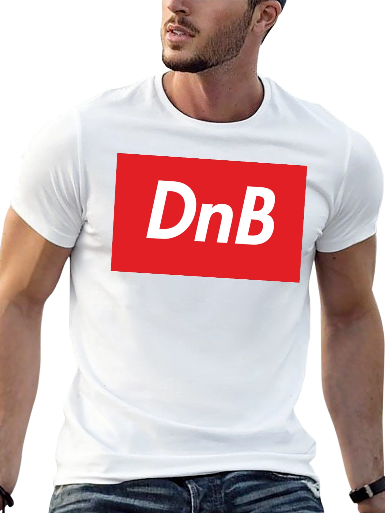 DnB Logo Black T-Shirt - Music Fan Apparel