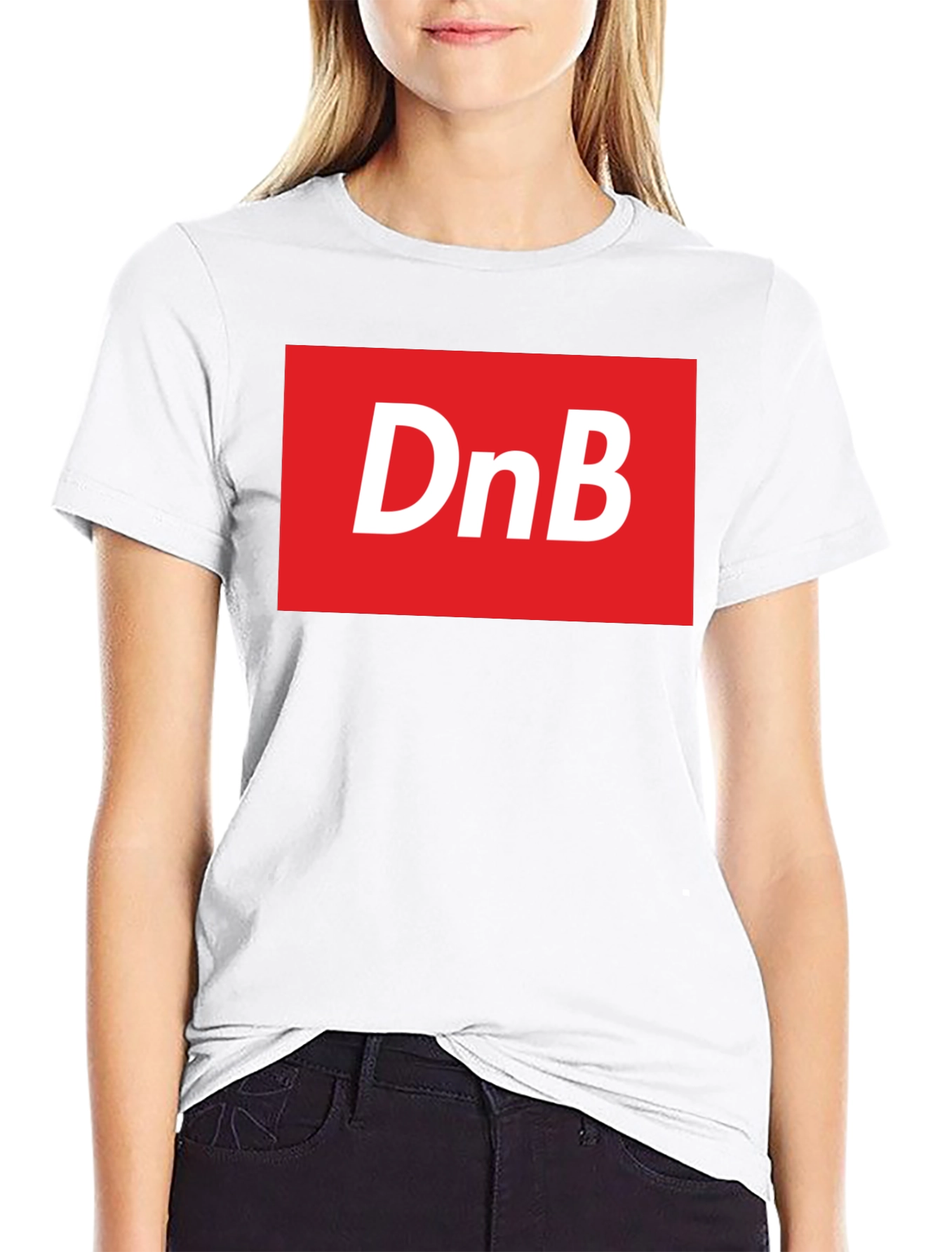 DnB Logo Black T-Shirt - Music Fan Apparel