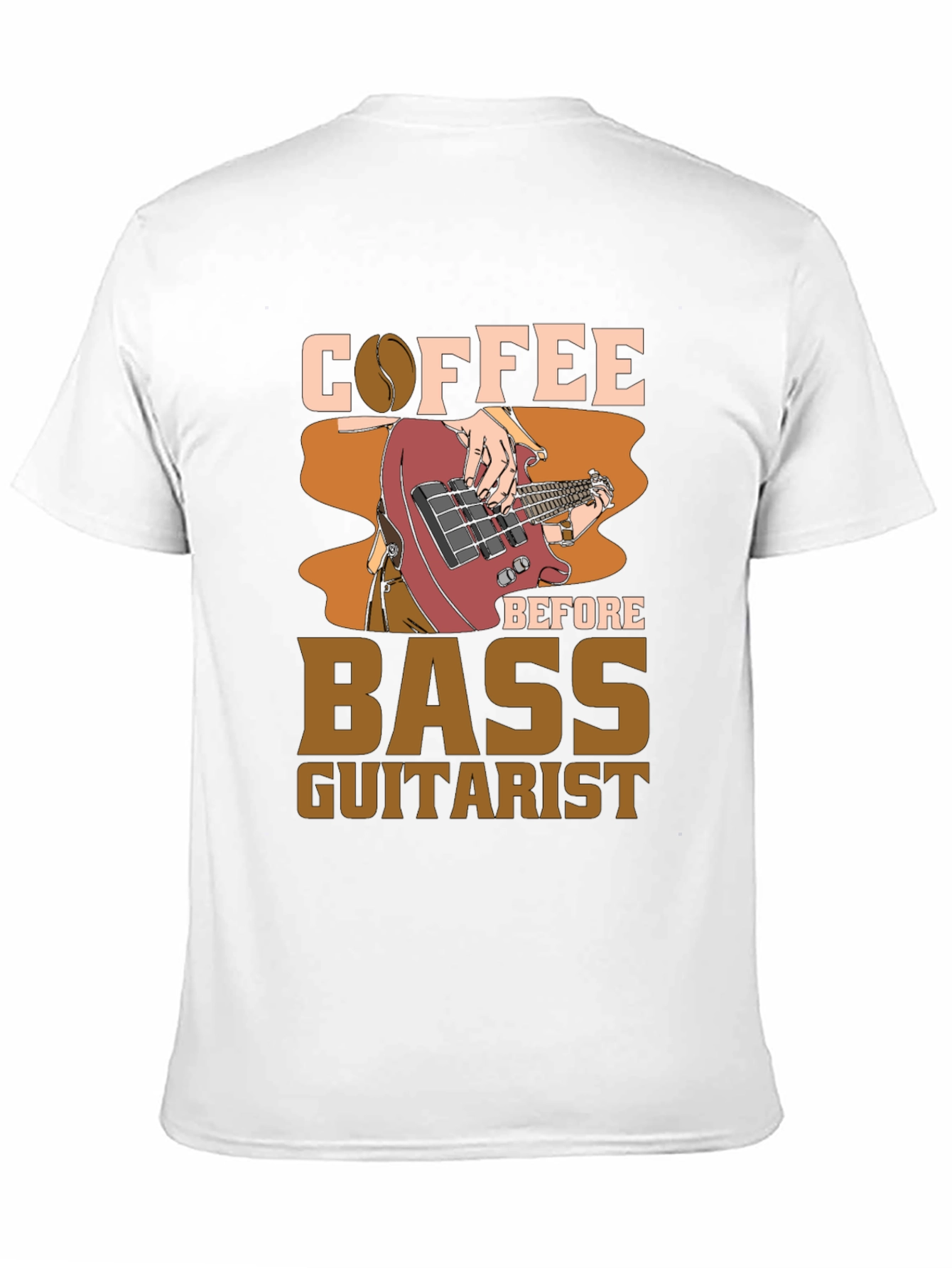 Coffee Before Bass Guitarist Black Tee