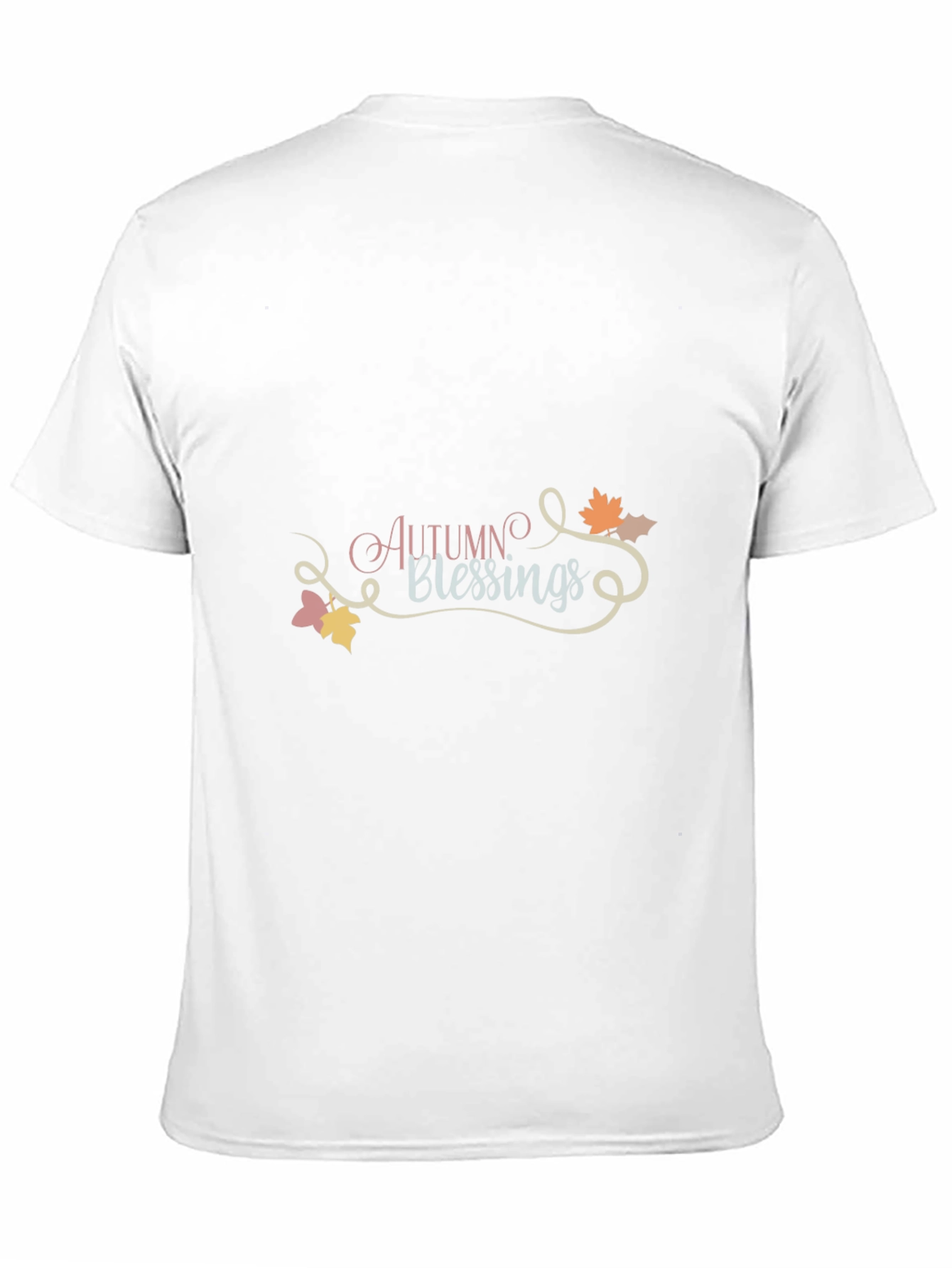 Autumn Blessings Black T-Shirt