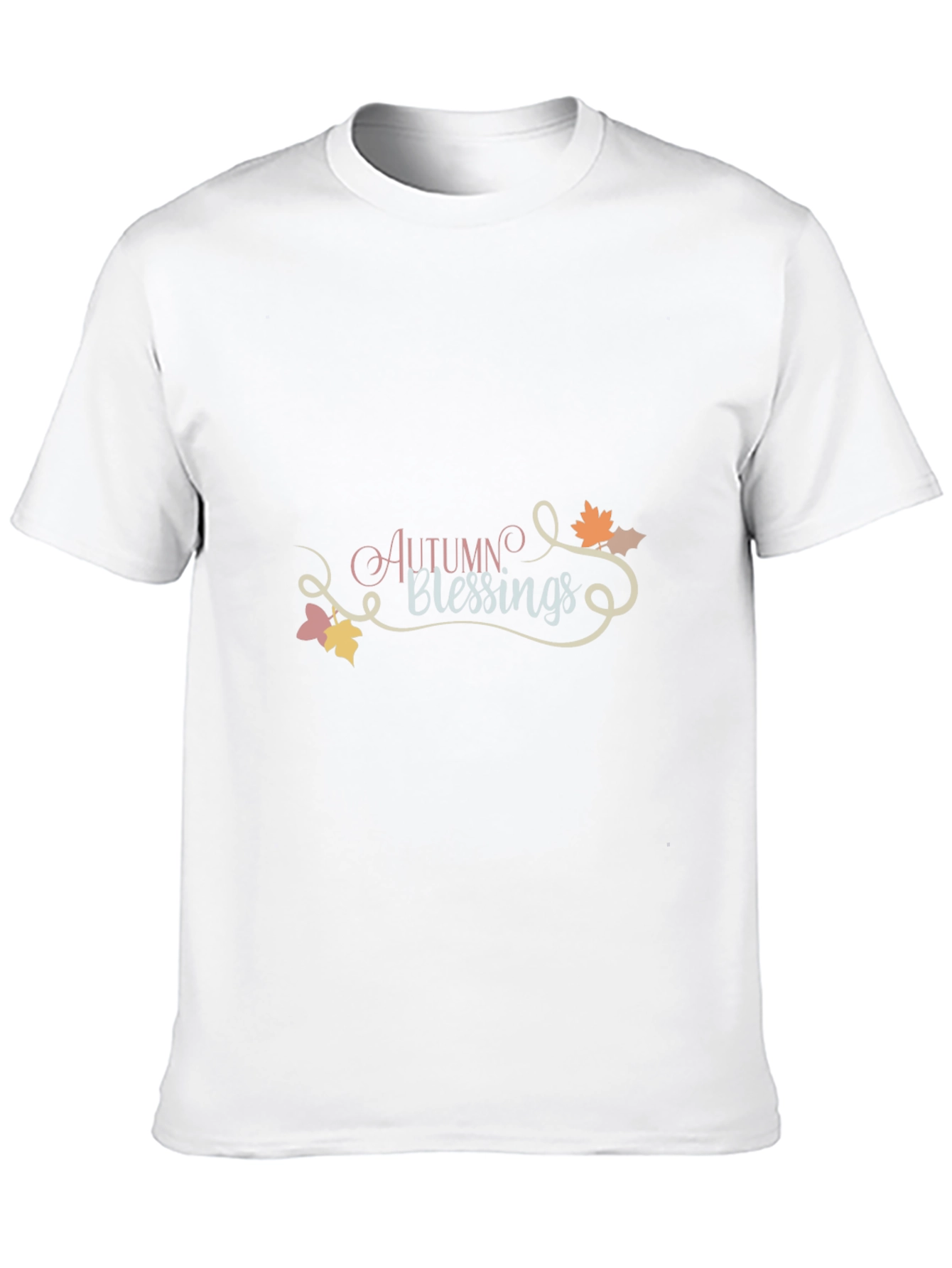 Autumn Blessings Black T-Shirt