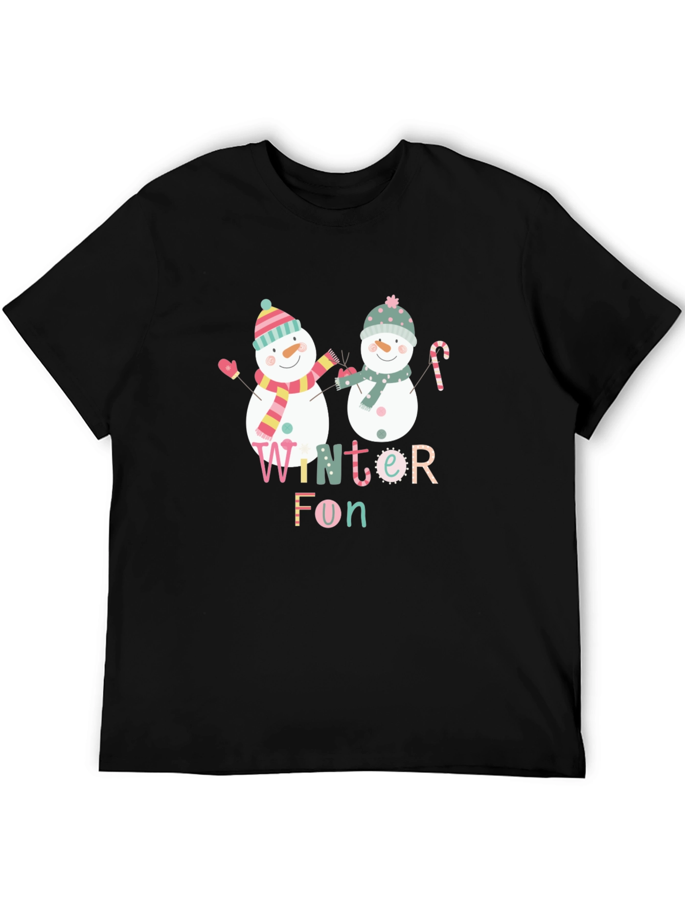 Winter Fun Snowmen Graphic Tee