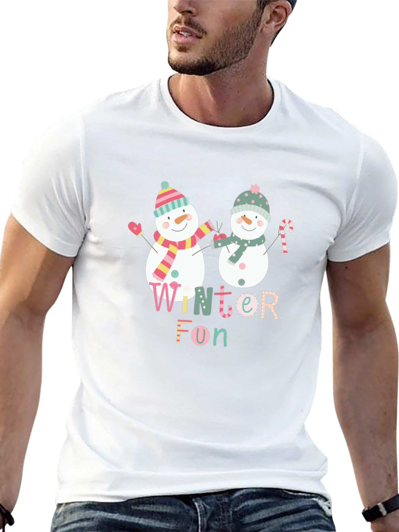 Winter Fun Snowmen Graphic Tee