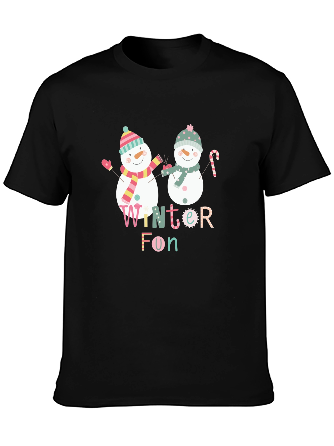 Winter Fun Snowmen Graphic Tee