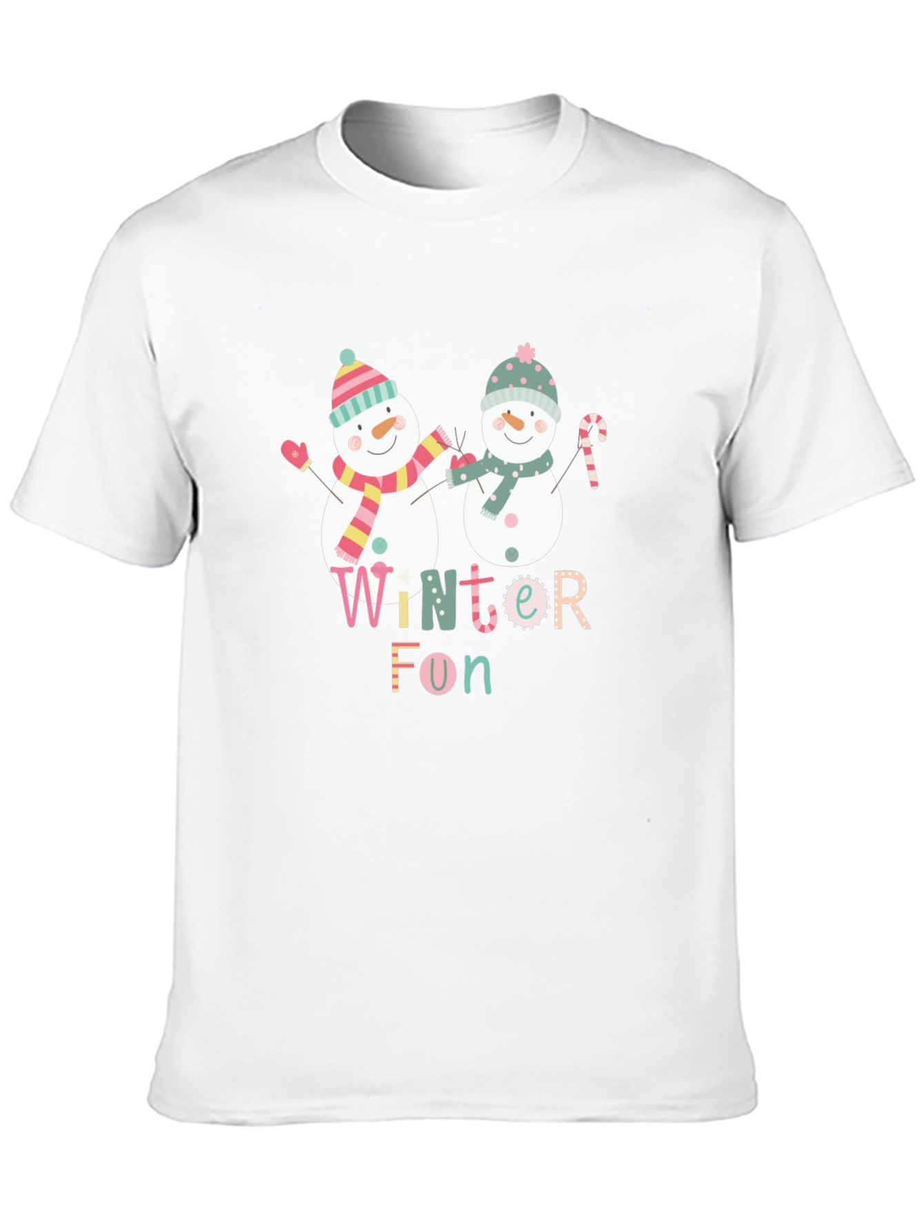 Winter Fun Snowmen Graphic Tee