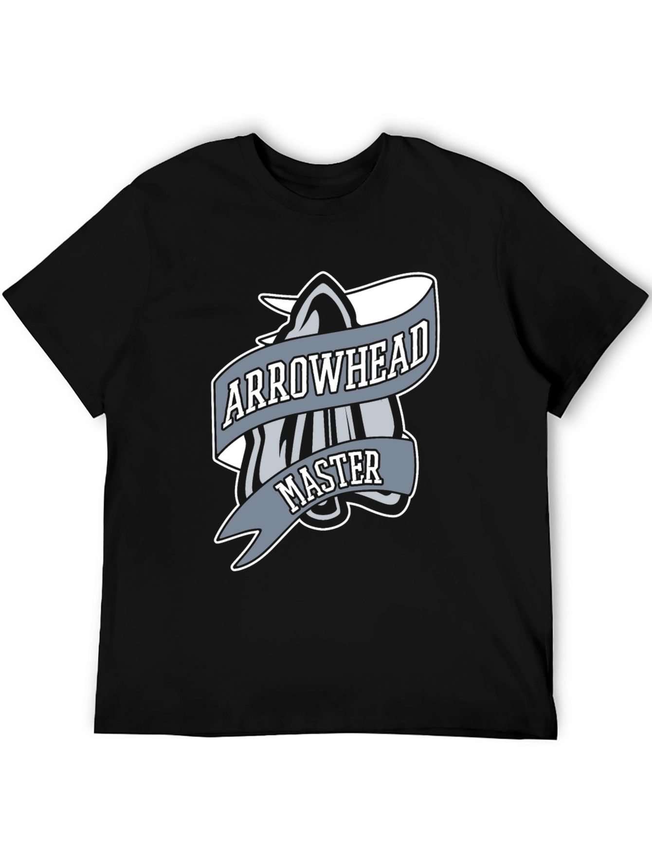 Arrowhead Master Graphic T-Shirt - Black Cotton Tee