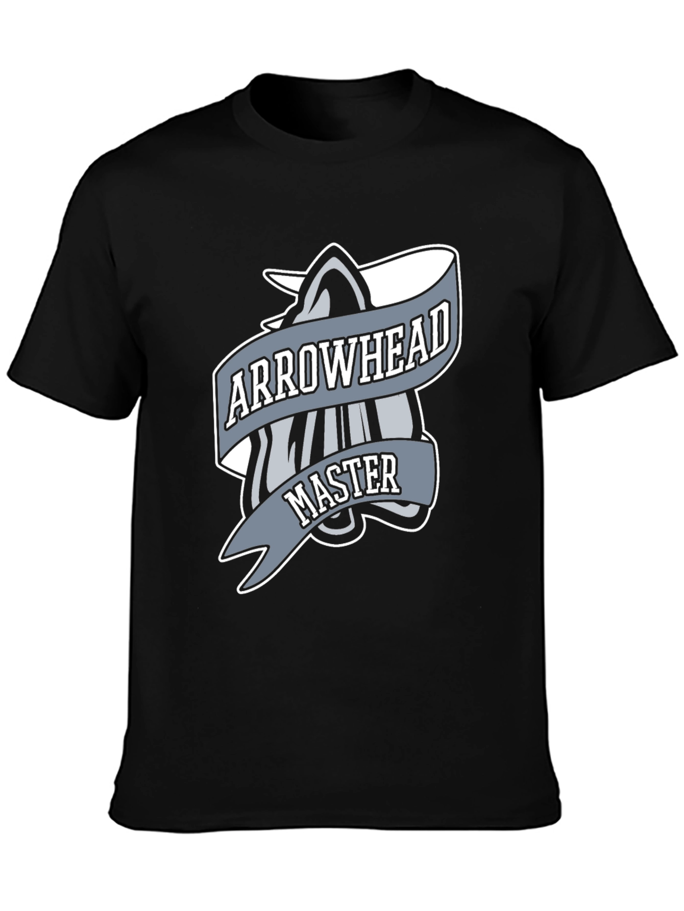 Arrowhead Master Graphic T-Shirt - Black Cotton Tee