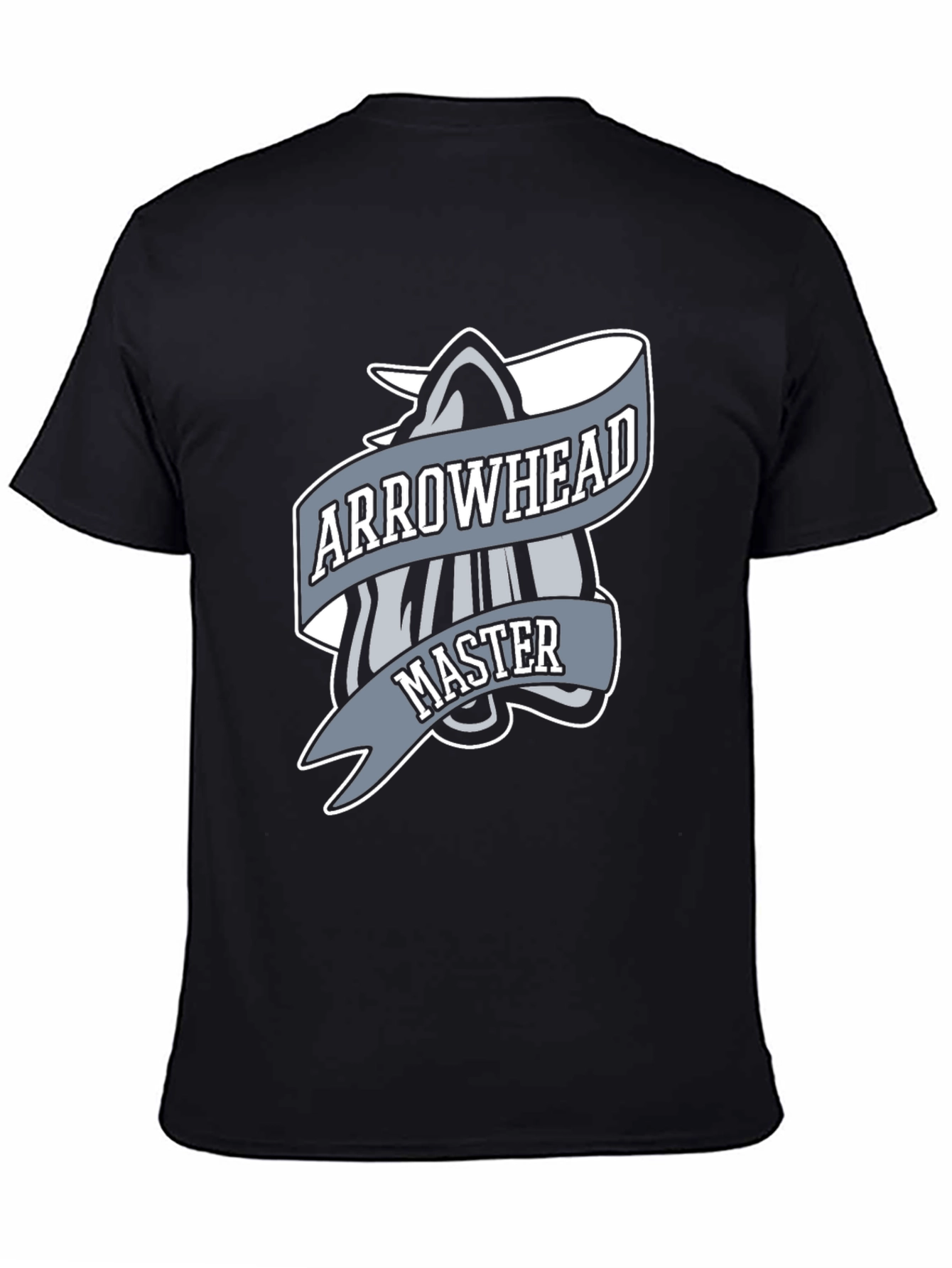 Arrowhead Master Graphic T-Shirt - Black Cotton Tee