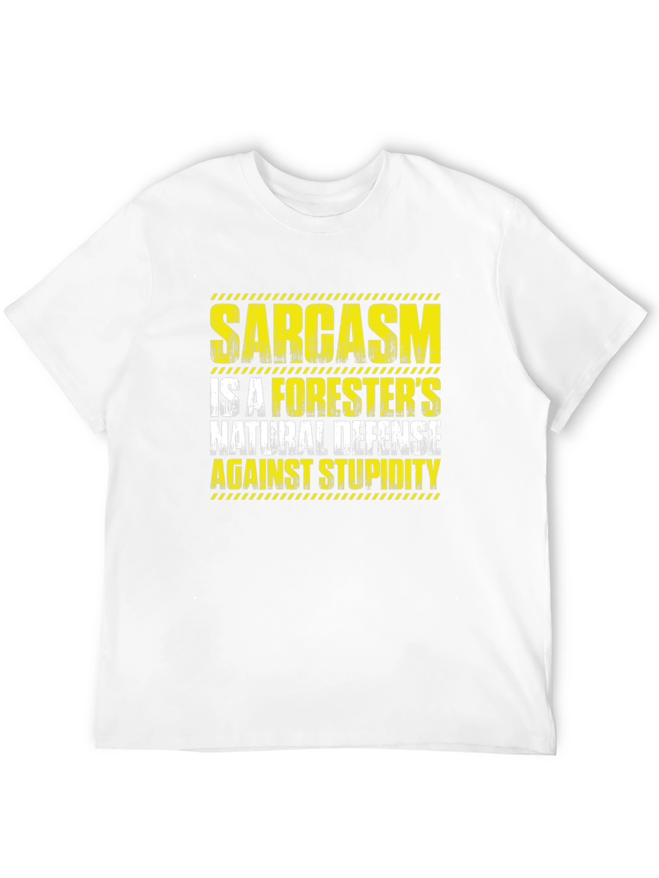 Sarcasm Foresters Natural Defense T-Shirt