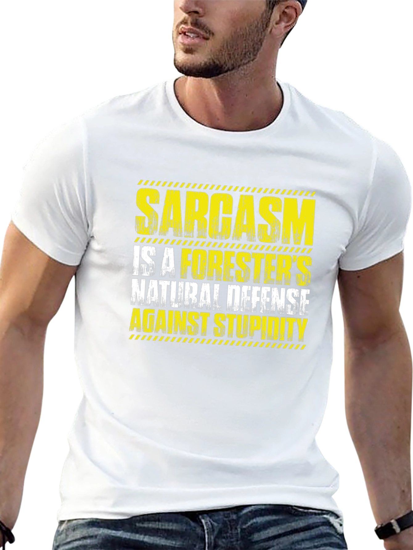 Sarcasm Foresters Natural Defense T-Shirt
