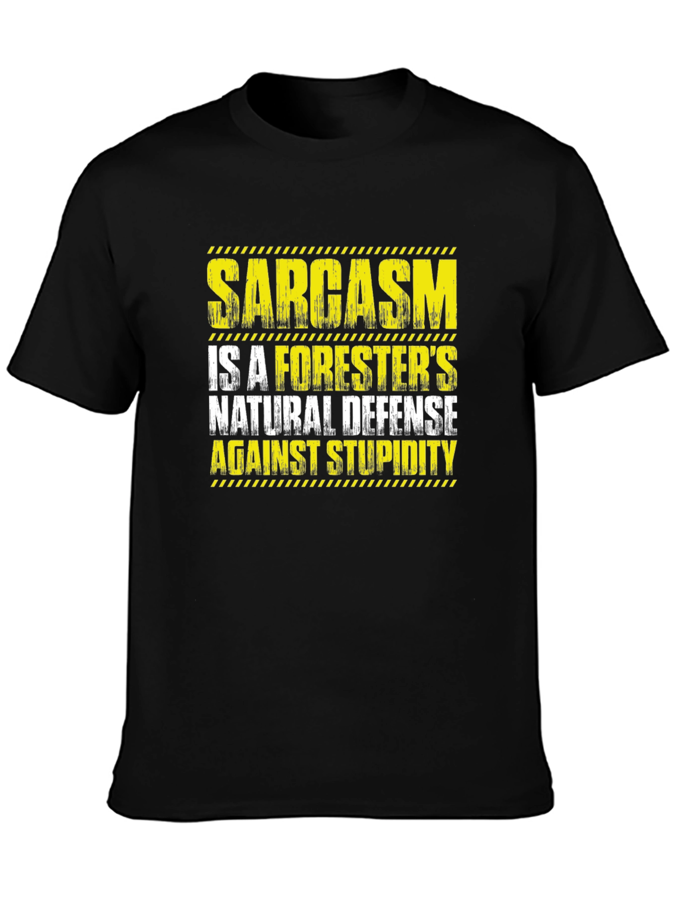 Sarcasm Foresters Natural Defense T-Shirt