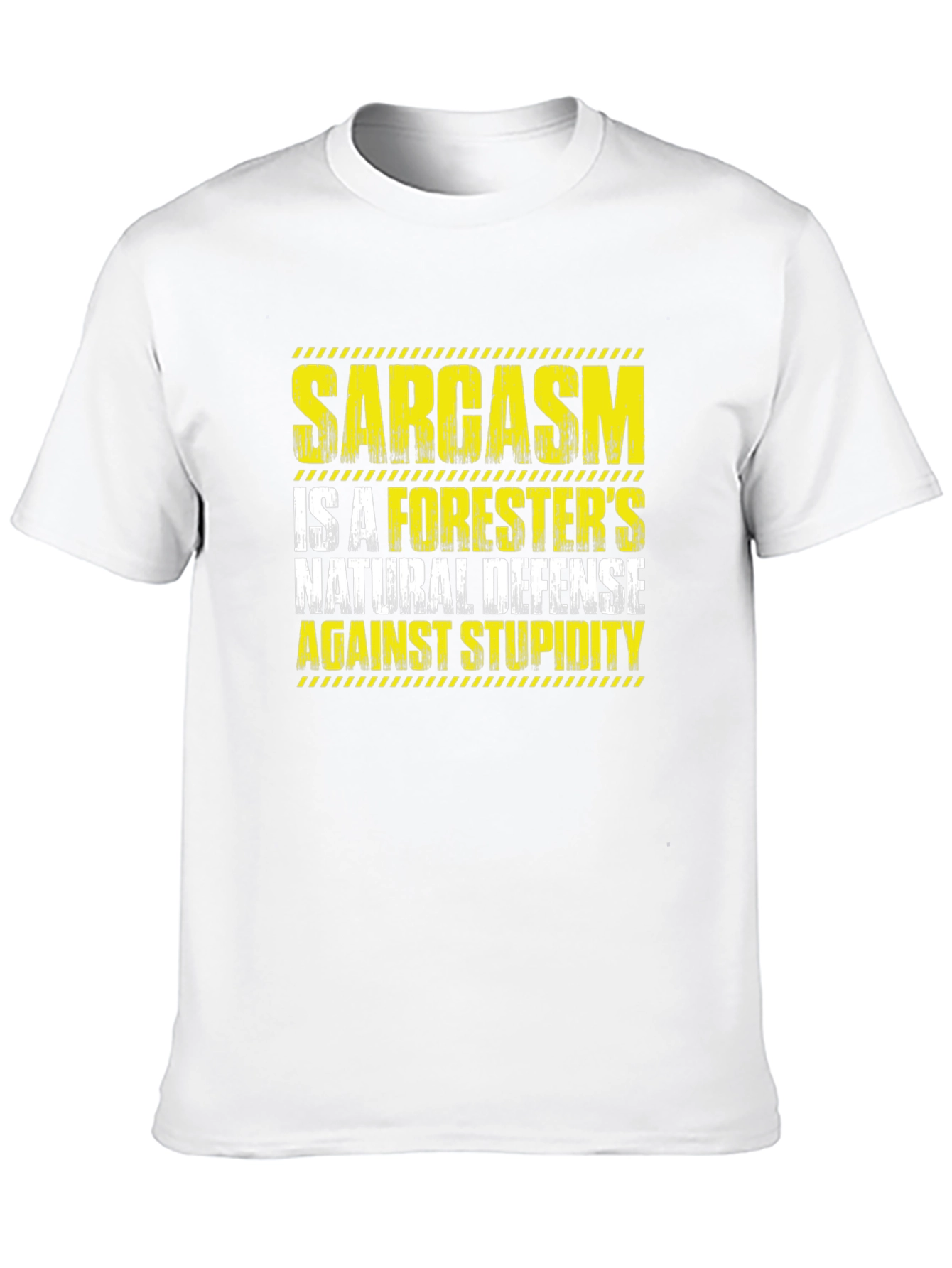 Sarcasm Foresters Natural Defense T-Shirt