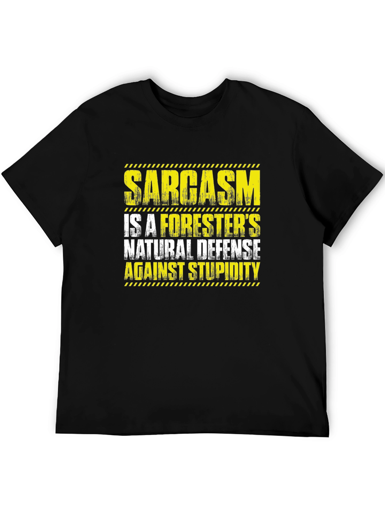 Sarcasm Foresters Natural Defense T-Shirt