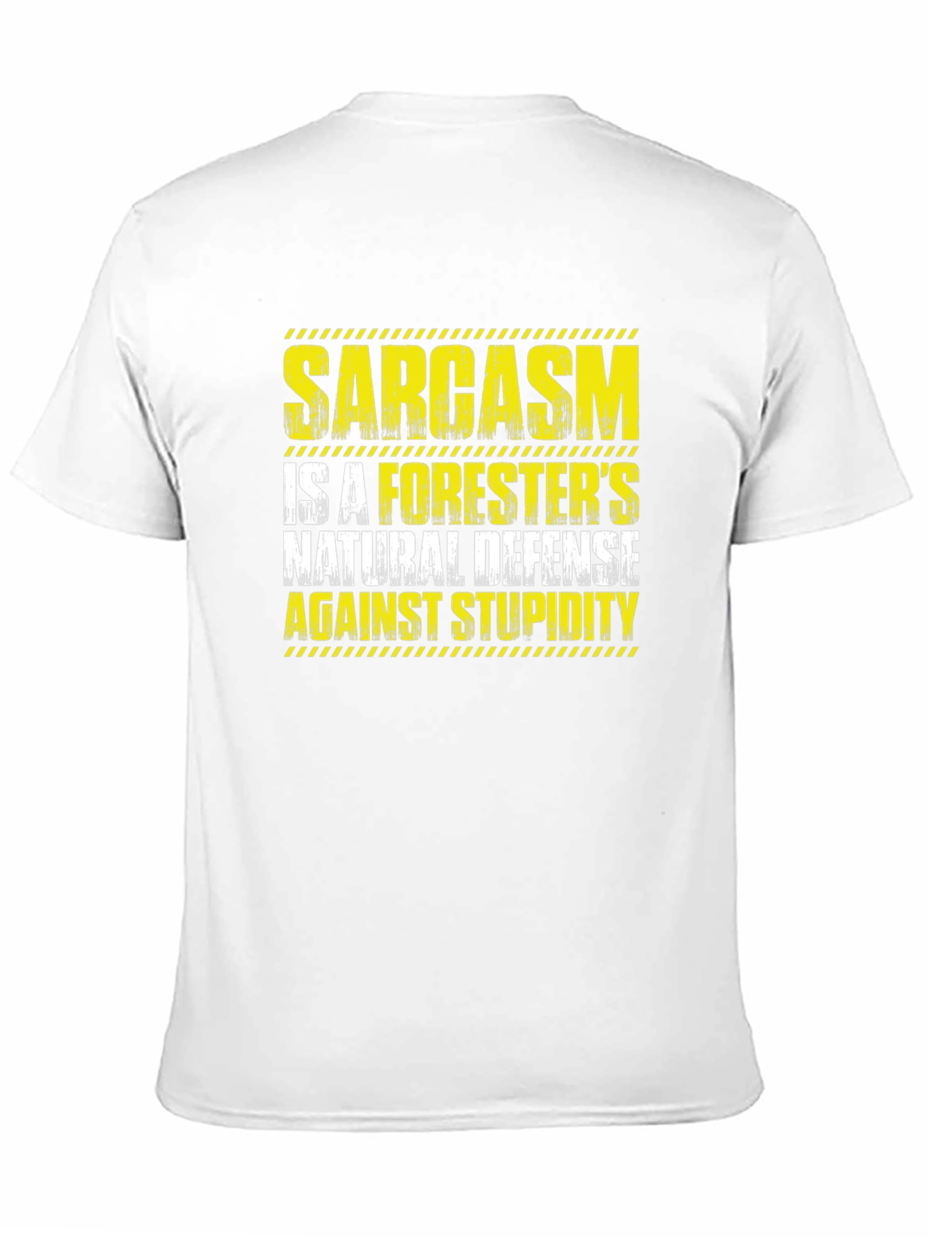 Sarcasm Foresters Natural Defense T-Shirt
